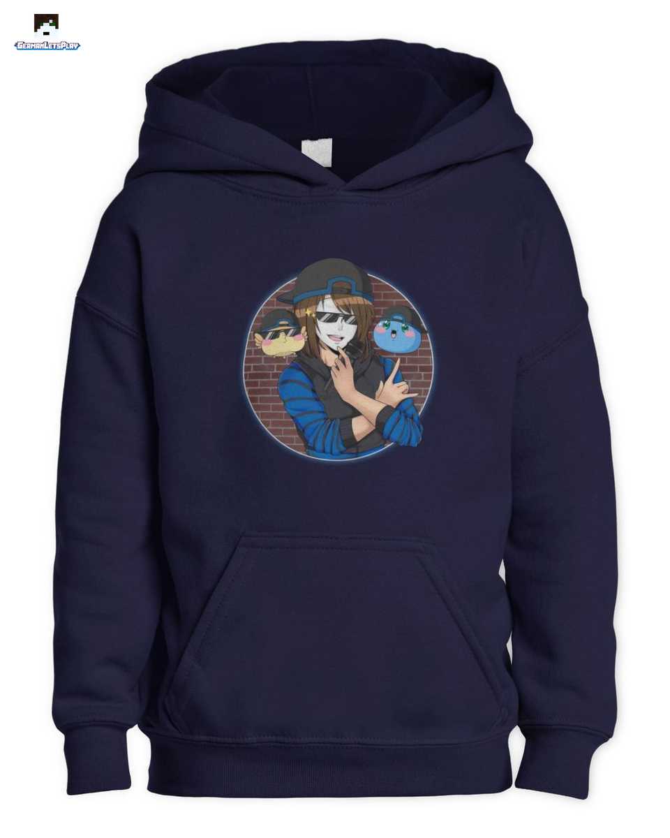GermanLetsPlay Maskierter Gamer mit Freunden T-Shirt 2 GermanLetsPlay Maskierter Gamer mit Freunden T-Shirt – Bild 2