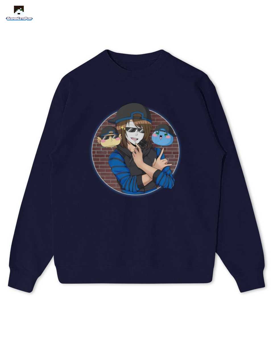 GermanLetsPlay Maskierter Gamer mit Freunden T-Shirt 3 GermanLetsPlay Maskierter Gamer mit Freunden T-Shirt – Bild 3