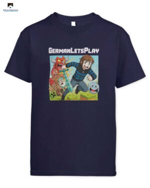 GermanLetsPlay Pixel-Abenteuer Kids T-Shirt