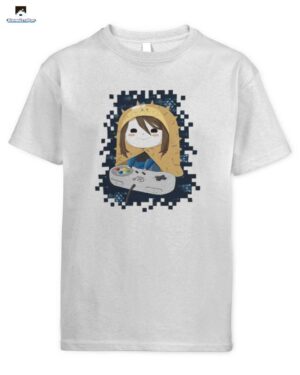 GLP Puffi Gamer Hoodie Kawaii T-Shirt für Kinder