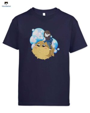 GLP reitet auf Puffi Kawaii Gaming Kinder T-Shirt