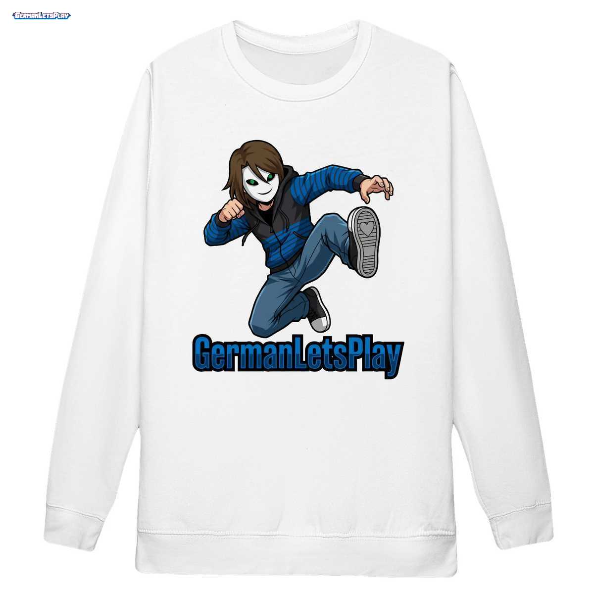 GermanLetsPlay Merch: Maskierter Gamer Held in Action - Offizielles Action-Pose T-Shirt 4 GermanLetsPlay Merch: Maskierter Gamer Held in Action - Offizielles Action-Pose T-Shirt – Bild 4