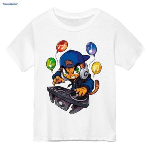GermanLetsPlay Merch: Intensiver Zocker Tiger DJ mit Freunden - Cooles Gamer Motiv