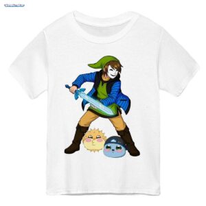 GermanLetsPlay Merch: Legendärer maskierter Gamer Held - Videospiel Parodie T-Shirt