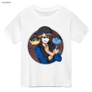 germanletsplay Merch: Maskierter Gamer im Hip-Hop-Stil mit Freunden - Urban Gaming Design