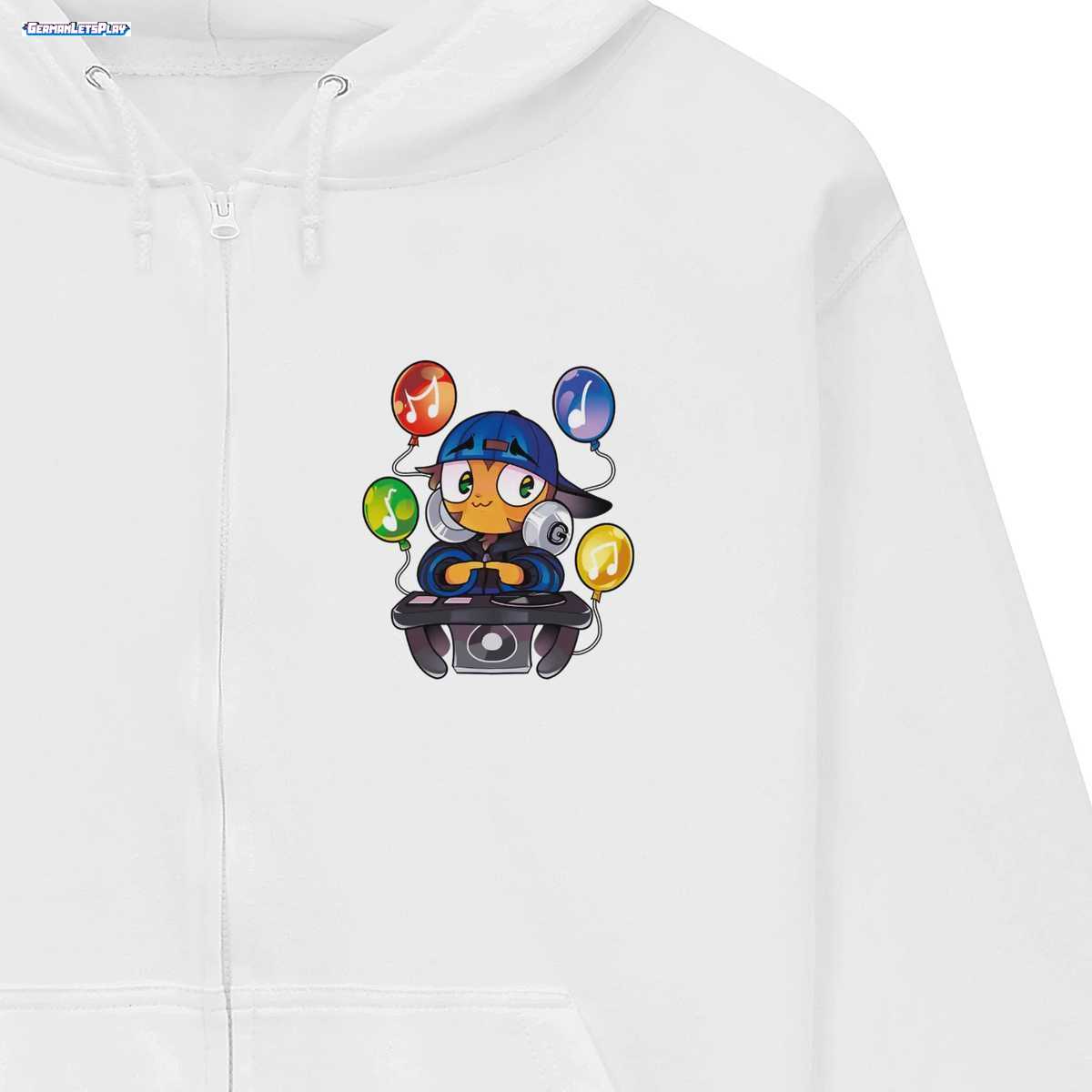 GermanLetsPlay Merch: Süßer Gamer DJ mit Musik-Luftballons - Kawaii Gaming Design 2 GermanLetsPlay Merch: Süßer Gamer DJ mit Musik-Luftballons - Kawaii Gaming Design – Bild 2