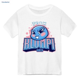 GermanLetsPlay Merch: Team Blaues Monster Shirt - Niedliches Gaming Logo Design