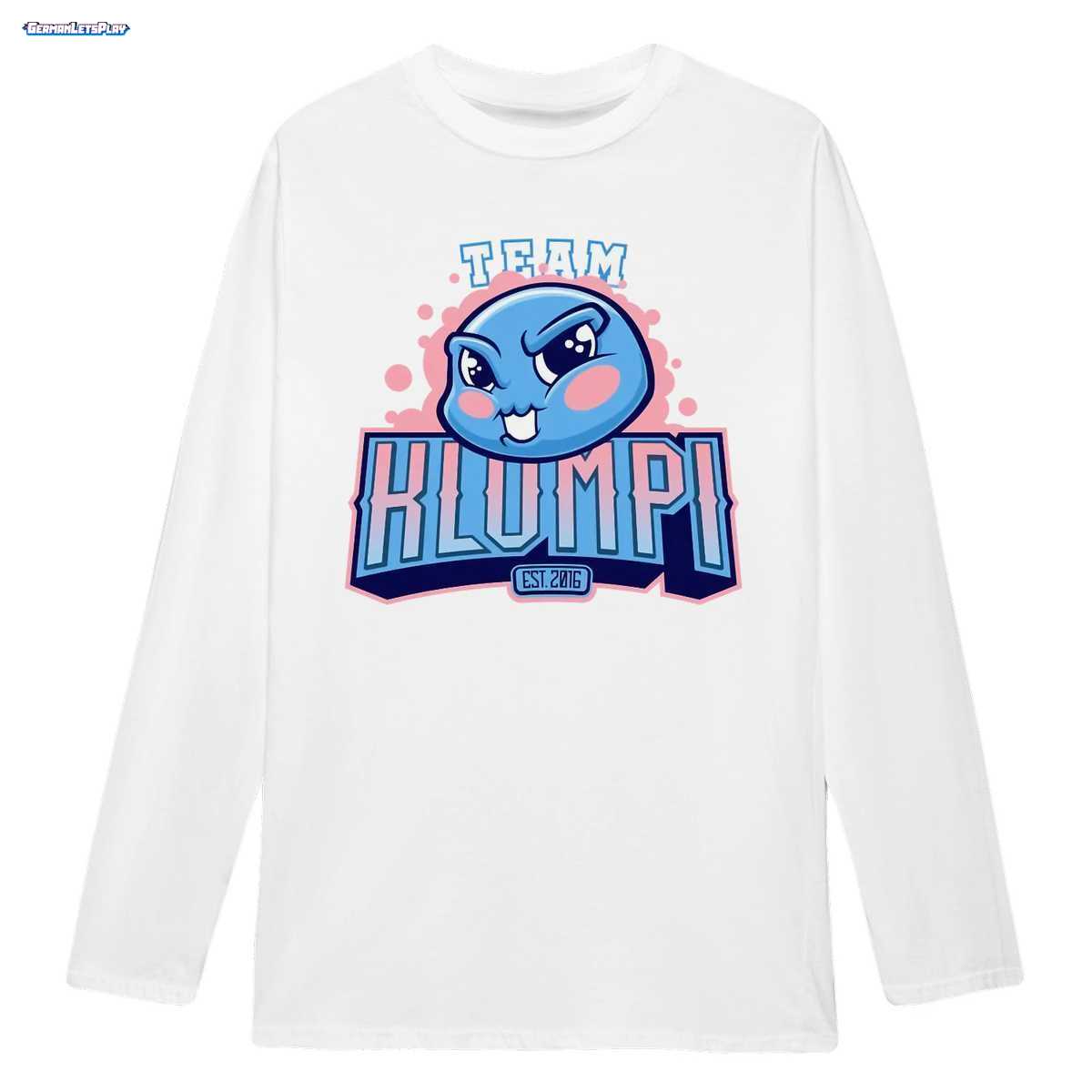GermanLetsPlay Merch: Team Blaues Monster Shirt - Niedliches Gaming Logo Design 3 GermanLetsPlay Merch: Team Blaues Monster Shirt - Niedliches Gaming Logo Design – Bild 3