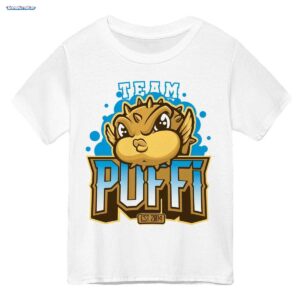 GermanLetsPlay Merch: Team Kugelfisch - Niedliches Gamer Maskottchen - Offizielles Gaming T-Shirt