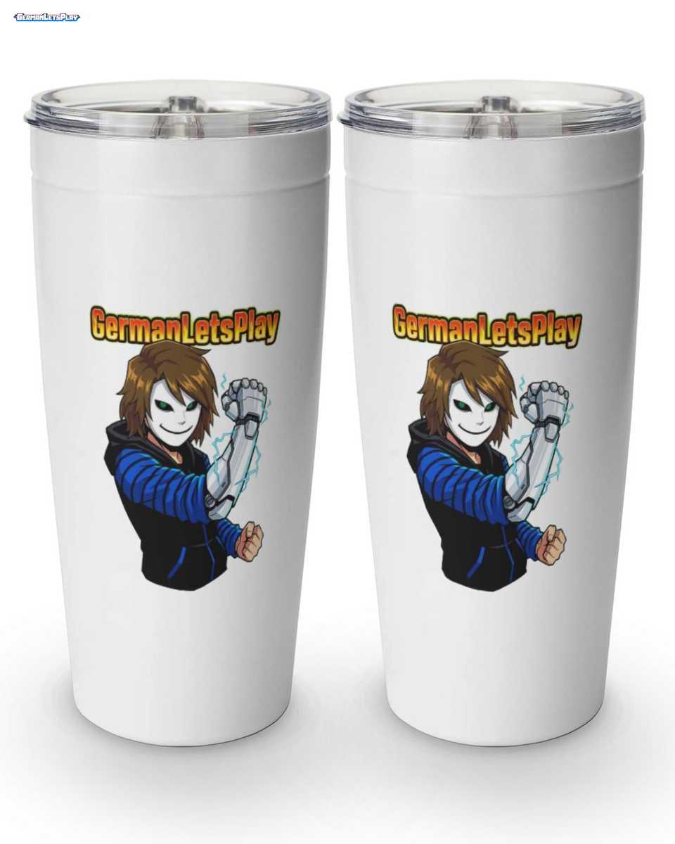 **GermanLetsPlay Merch: Maskierter Gamer Roboterarm Tasse – Ihr ultimatives Fan-Accessoire** 3 **GermanLetsPlay Merch: Maskierter Gamer Roboterarm Tasse – Ihr ultimatives Fan-Accessoire** – Bild 3