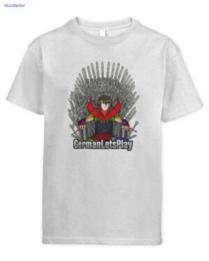 GermanLetsPlay Meister des Spiels Schwertthron Merch: Kids T-Shirt kaufen