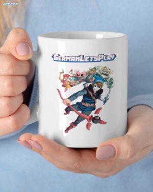 GermanLetsPlay Merch: Abenteuer Team Tasse – Dein Maskierter Held Fanartikel
