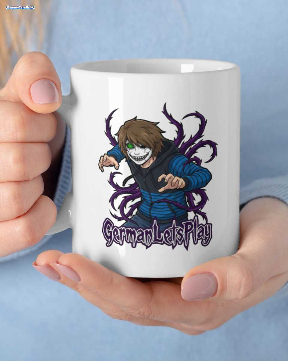 GermanLetsPlay Merch: Maskierter Gamer Tasse – Exklusiver GLP Fan Becher 1 GermanLetsPlay Merch: Maskierter Gamer Tasse – Exklusiver GLP Fan Becher
