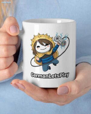 GermanLetsPlay Kugelfisch Hoodie Tasse: Dein Maskierter Zocker Merch